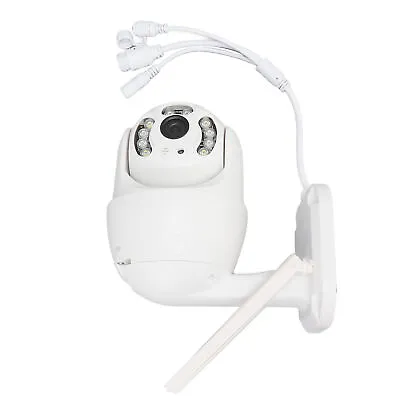 Wireless Webcam Dual Light 3MP IP66 360°Wall Mounted Remote Outdoor Monitor • £15.79