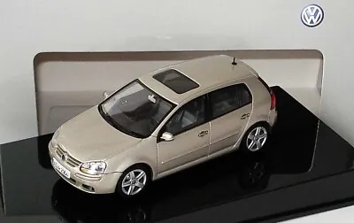 Very Rare Vw Golf 5 V 2.0 Gt Tdi 140 Ps Wheat Beige 1:43 Autoart (dealer Model) • $410.24