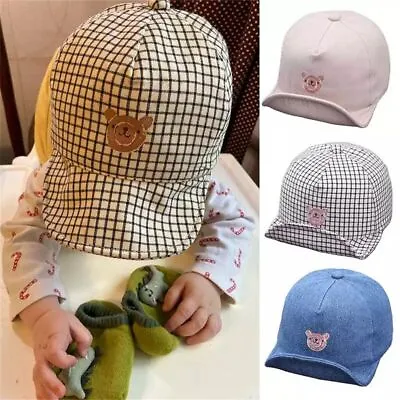 £4.21 • Buy Infant Sun Protect Newborn Baseball Cap Hats Caps Baby Hats Snapback Hat