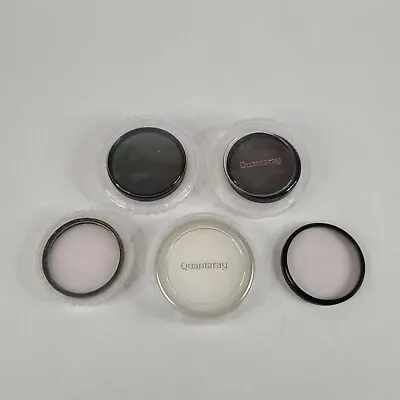 Lot Of 5 Quantaray Crystal Optics Hoya Filters UV 55mm 58mm 67mm • $16.22