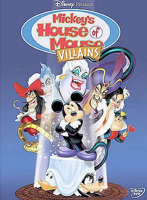 Mickeys House Of Villains (DVD 2002)  New! Factory Sealed! • $37.52