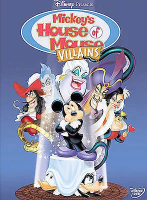 Mickey's House Of Villains (DVD 2002) • $50