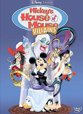 Mickey's House Of Villains Wayne Allwine Tony Anselmo Jeff Bennett Susanne B • $64.96