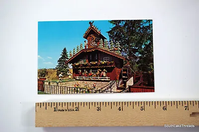 World's Largest Cuckoo Clock Alpine Alpa Wilmot Ohio OH Postcard Guinness Record • $2.95