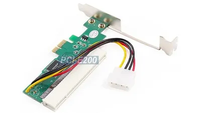 Easy PCI TO PCIe PCI Express Bus Adapter Card • $10.85