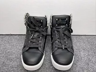 PASTRY Dance Women's Size 7.5 Black Sneaker High Top Shoes Pop Tart Grid • $29.99