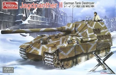 Amusing Hobby 35A011 1/35 German Tank Destroyer Jagdpanther II • $45.99