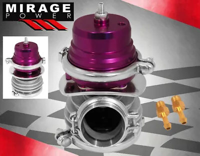 50mm Vband Flange External Mounted Turbo Charger Waste Gate Kit Purple • $40.99