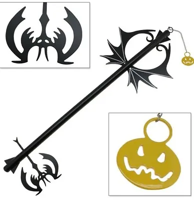 $92 • Buy Pumpkin Hearts Oblivion Kingdom Keyblade Metal Replica Sword