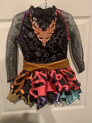 Monster High Scaris Skelita Calaveras Costume Size Small 4-6 Day Of Dead • $19.99
