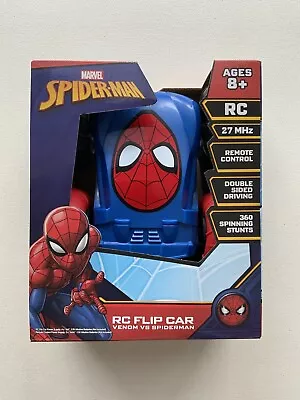 Marvel Spider-Man Venom Vs Spiderman Remote Control RC Flip Car - New • $10.88