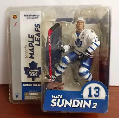 Mats Sundin 2 #13 Toronto Maple Leafs Nhl Figure - 2004 Mcfarlane Series 9 - New • $17.95