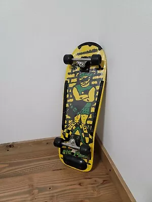 Vintage Big Foot Skateboard Pro 90 Yellow 1980's Complete Board (New) • $89.99