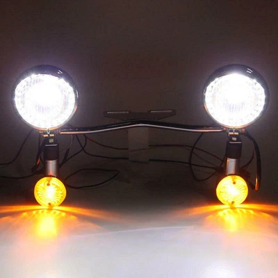 $95.99 • Buy US Passing Signal Lights For Yamaha V-Star XVS 1100 1300 650 950 Custom Classic