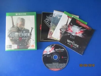 The Witcher 3 Wild Hunt  MISSING GAME DISK  - Microsoft Xbox One Games PAL AUS • $10.80