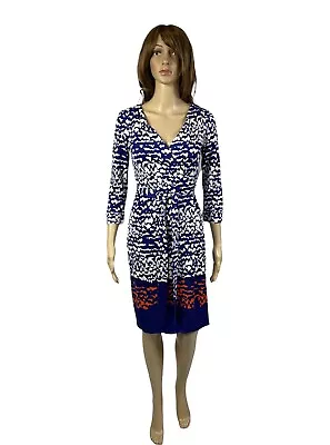$105 • Buy Diane Von Furstenberg Silk Dress Size 4