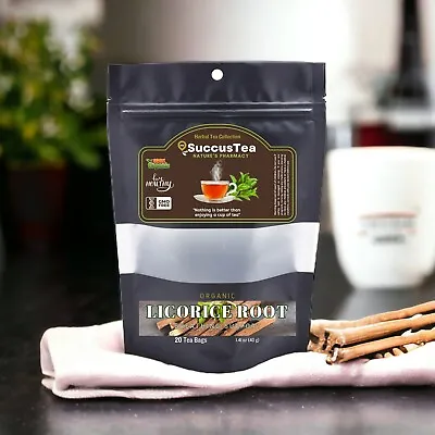Organic Licorice Root Tea - 20 Bags • £10.28