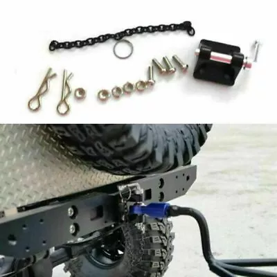 Metal Tow Shackle Trailer Hook For 1:10 Axial SCX10 90046 RC4WD RC Rock Crawler • $7.90