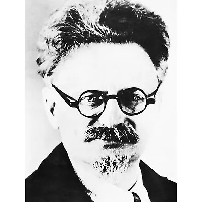 Vintage Photography B&w Portrait Leon Trotsky New Fine Art Print Poster Picture • $23.49