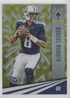 2016 Panini Phoenix Yellow /25 Marcus Mariota #95 • $3.42