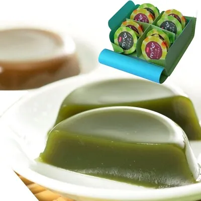 Kiyoisen Kudzu Mochi Set 77g X 8 Pcs. Set Matcha And Rooji Tea Japanese Sweets • $85