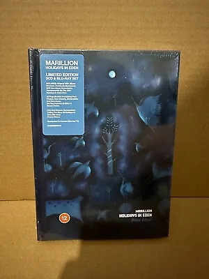 MARILLION HOLIDAYS IN EDEN DELUXE 3-CD & BLU-RAY SET (New/Sealed) • £19.97