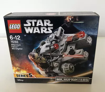 LEGO Star Wars 75193: Microfighter Millenium Falcon .NEW/ RETIRED/ FREE POSTAGE • $44.95