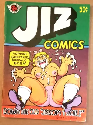 JIZ COMICS #1   ROBERT CRUMB 1969 UNDERGROUND CLASSIC 50 Cents COVER PRICE • $58.99