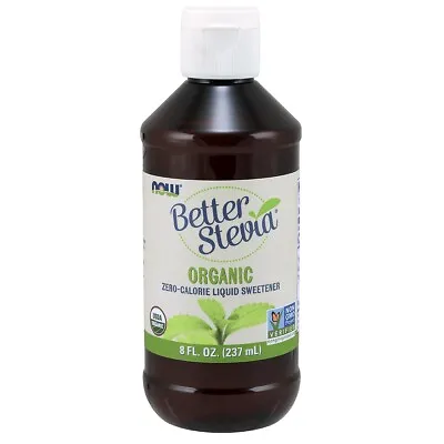 NOW FOODS BetterStevia Liquid Organic - 8 Fl. Oz. • $20.98