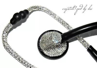 Bling Master Cardiology Stethoscope AUSTRIAN CRYSTALS Nurse Bedazzled Littmann • $587