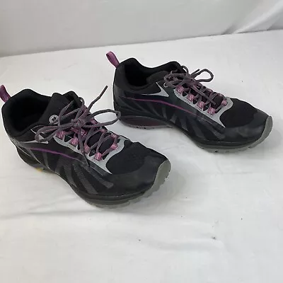 Merrell Siren Edge J35750 Hiking Shoes Women's Size 8 Black/Purple • $16.97