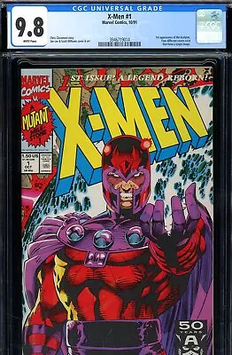 X-Men #1 CGC GRADED 9.8 - Magneto Cover - 1st Appearance Of The Acolytes  • $69.50