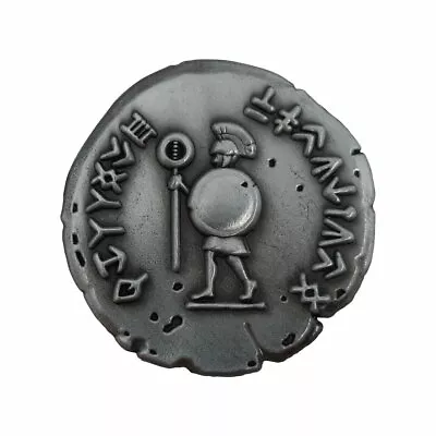 $14.23 • Buy RUNEQUEST LUNAR SILVER COINS Glorantha Rpg Metal Prop Chaosium Campaign Coins