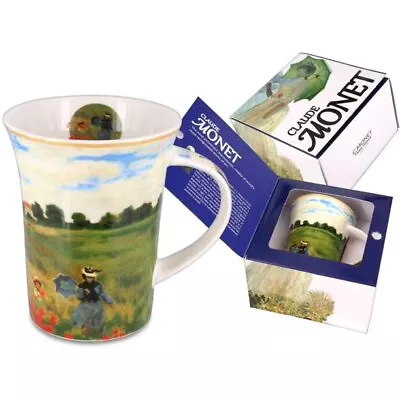 Carmani CR-045-8103 Mug Illustrated With Monet Poppy Field Big Tea Mug • $27.99