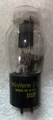 Western Electric 102-f Vacuum Tube Tv7 Tested Good • $120