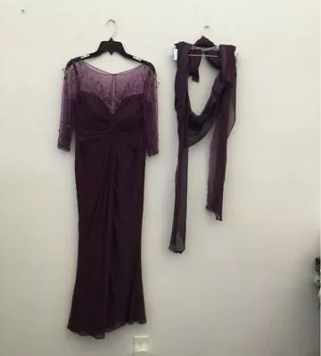 Montage By Mon Cheri Purple Formal Dress - Size 8 • $129.99