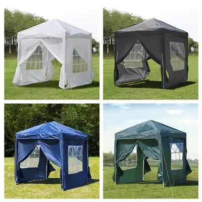 2x2 3x3 M Pop Up Gazebo Garden Marquee Party Tent Outdoor Sun Canopy Waterproof • £69.99