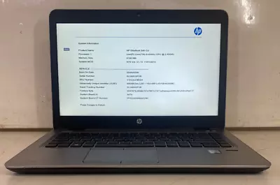 (P1.L) HP Laptop 17-by4xxx 14   I5-6300U @ 2.40GHz 8GB Ram NO OS/HDD • $70