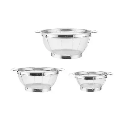 Professional Stainless Steel Mesh Sieves Set 3-piece • $25.50