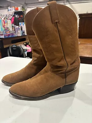 Mens Tony Lama Cowboy Boots Size 10d Vintage Great Condition • $50