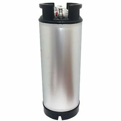 New 5 Gallon Ball Lock Keg With Dual Rubber Handle  -Draft Beer Coffee Mead Soda • $139.99