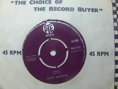 £3.50 • Buy Dickie Valentine – Venus 1959 7” Pye 7N 15192