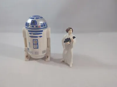 Star Wars R2D2 Princess Leia Nesting Toy Taco Bell Applause 1996 • $6.49