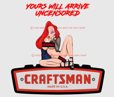 $3.99 • Buy Garage Tools Cute Butt SEXY SUPER HOT Girl Hot Rod Sexy Girl Color Decal