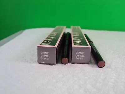 LOT OF 2 Mary Kay Lip Liner CARAMEL .01 Oz / .28 G Discontinued NEW (P42) • $15.40