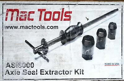 Mac Tools Axle Seal Extractor Kit # ASI 8000 • $150