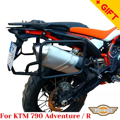 For KTM 790 Adventure Pannier Rack KTM 790 Adventure R Side Carrier Bonus • $191.99