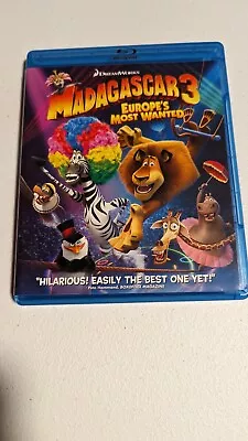 Madagascar 3 Europe's Most Wanted (Blu-Ray 2012) • $4.78