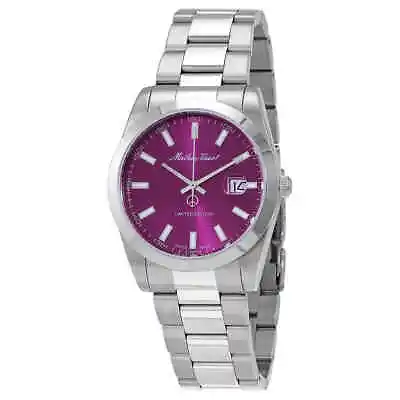 Mathey-Tissot Mathy I LE Quartz Purple Dial Men's Watch H451PU • $119.70