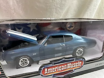 1/18 Diecast American Muscle 1970 Chevrolet Chevelle SS 454 LS6 Collector Coin • $21.04